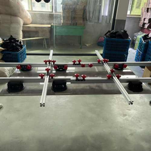 Large Format Carrying Frame Handing Tools Big Tile Carrier Heavy Duty Slab Trans With 6 Vacuum Suction Cups,stone Installation Handling Lifter Tools