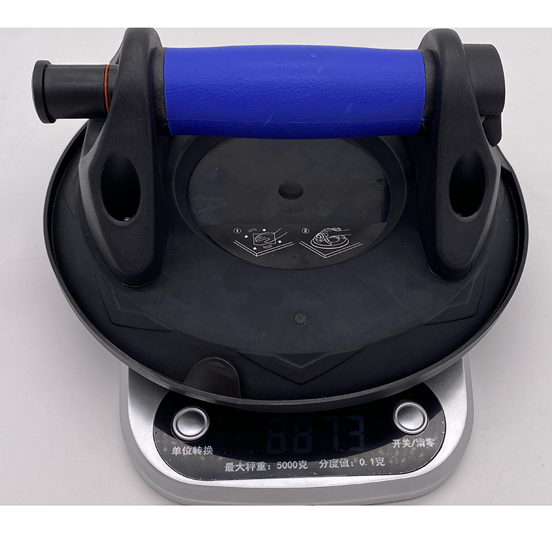 8” Pump Suction Cup With pressure gauge. Suction lifting, Vacuum suction cup with monitor,glass vacuum sucker heavy duty 8 inch Vacuum hand Pump granite glass suction cup lifter for hand tools
