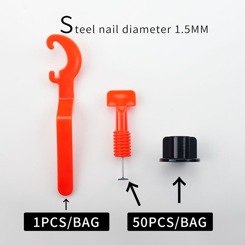 Tile leveling system tiling tool set