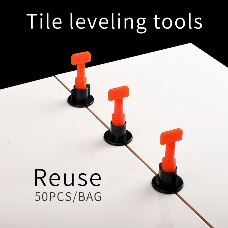 Tile leveling system tiling tool set