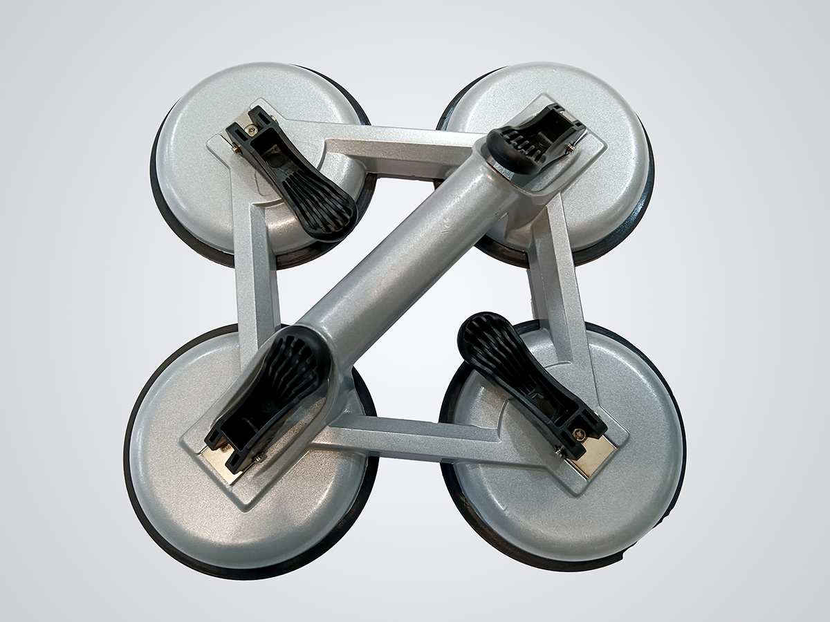 Four pad Aluminium Suction Cup