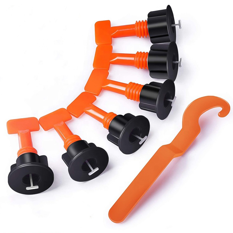 Wall & Floor Spacers Knauf Tile Leveling System Reusable T-lock Tiles Leveler Lippage Clips Tiling Tools